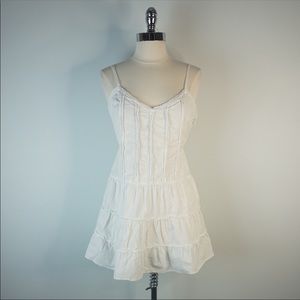 Free People white short dress size 8